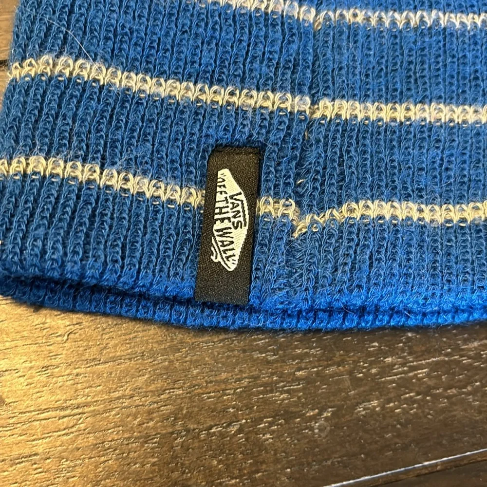Vans striped basic beanie